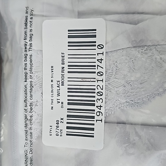 Soma Lace Modern Brief Panty XXL - Picture 3 of 3